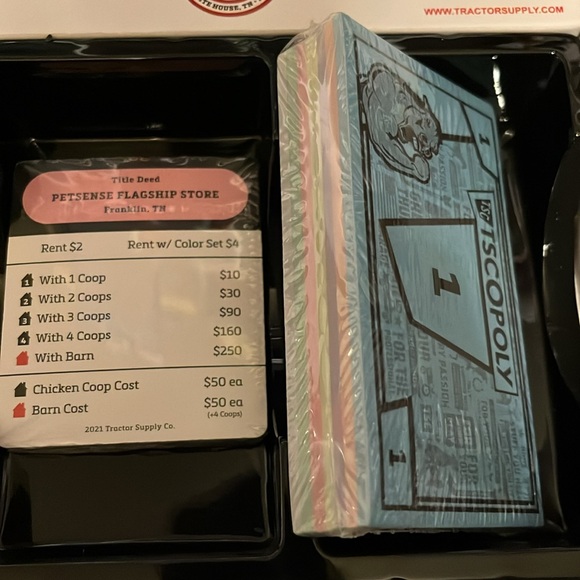 TSCOPOLY game tractor supply monopoly new open box - Picture 7 of 7